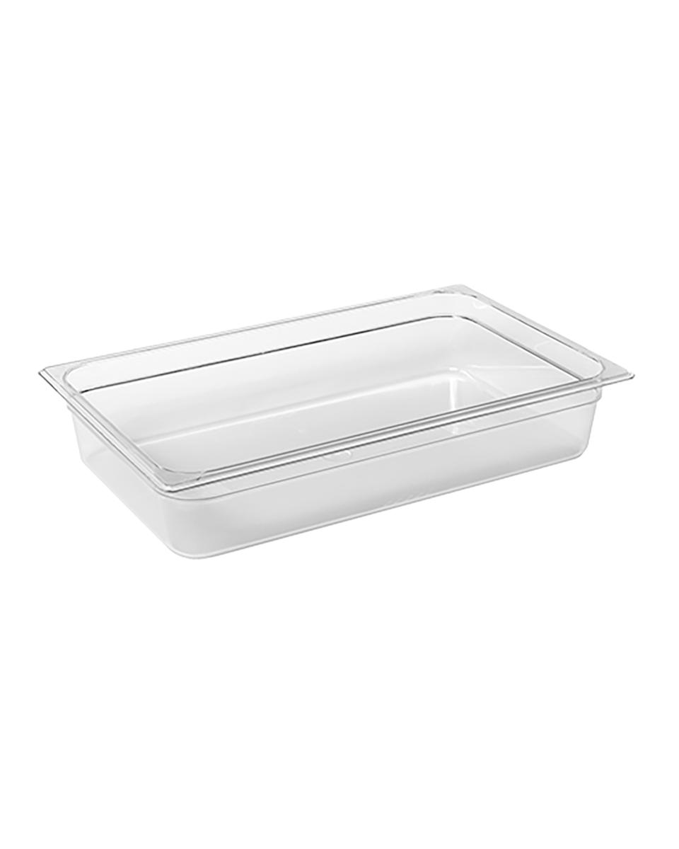 Gastronormbehälter – 1/1 GN – 12 Liter – H 10 x 53 x 32,5 cm – Polycarbonat – Rubbermaid – RM3391
