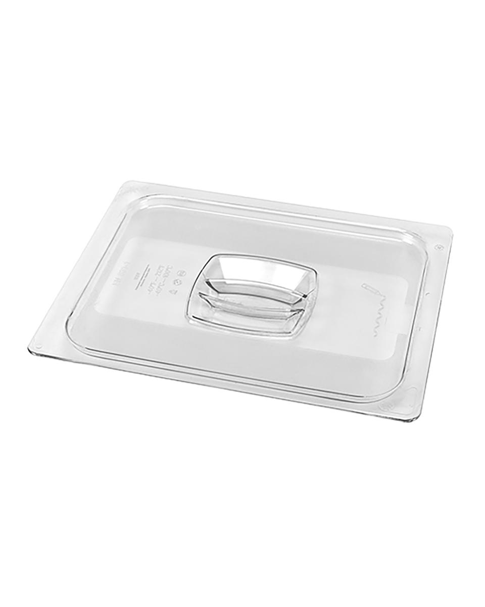 Deckel Gastronorm – 1/9 GN – 17,6 x 10,8 cm – Polycarbonat – transparent – Standard – Rubbermaid – RM3535