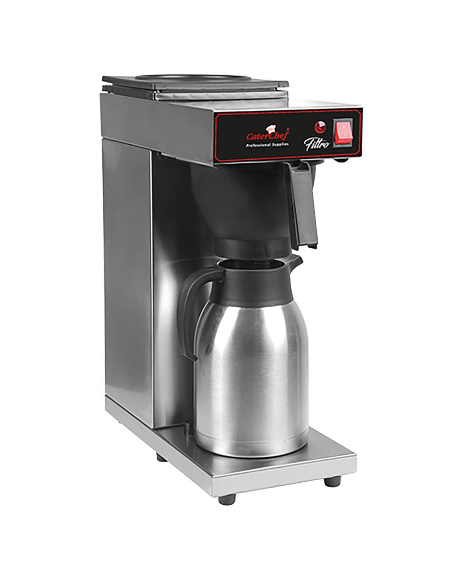 Kaffeemaschine – H 51,8 x 19 x 37 cm – 5.843 kg – 220 – 240 V – 2400 W – Edelstahl – 1,8 Liter – Caterchef