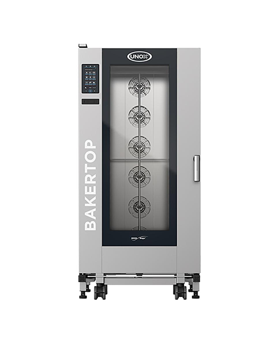 Bakertop Mindplus – H 187,5 x 89,2 x 101,8 CM – 292 KG – 380 – 415 – Ohne – Stecker V – 38500 W – Edelstahl – +30 °C / +300 °C – Unox – 596453