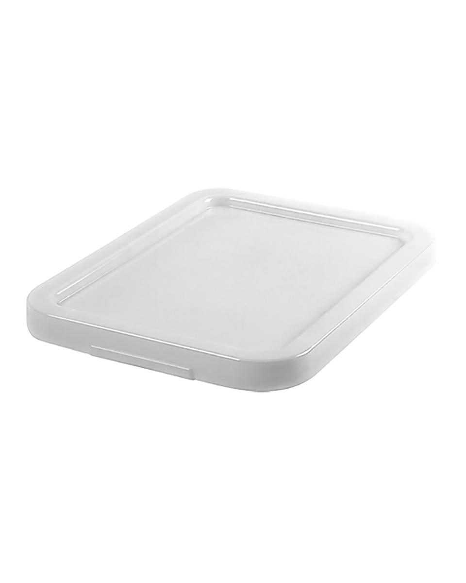 Deckel-Stapelbox - H 3 x 40 x 30 CM - 0,262 KG - Polypropylen - Weiß - -20°C / +110°C - 059055