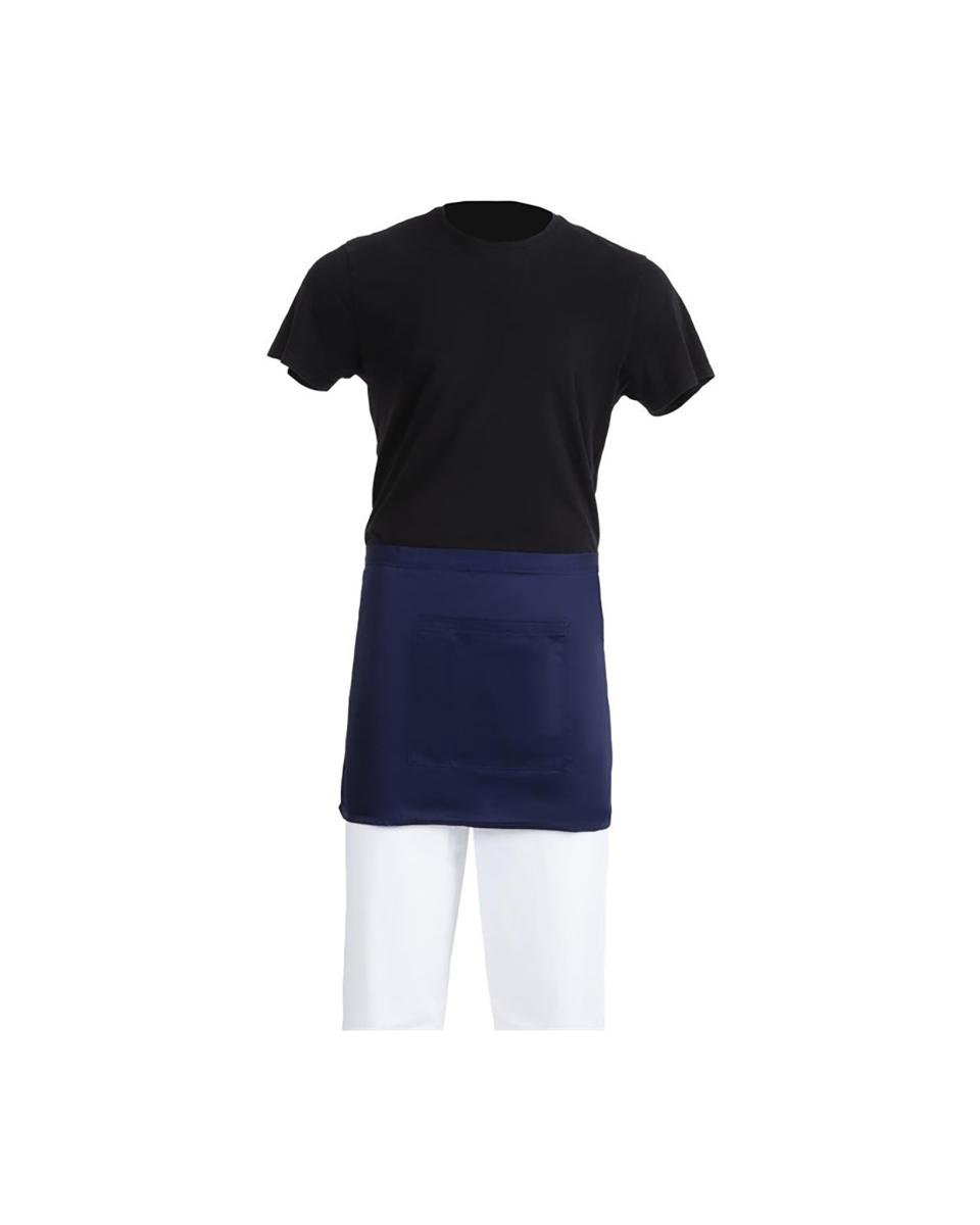 Bistroschürze - Short - Unisex - Dunkelblau - 75 x 37,5 cm - Polyester/Baumwolle - Whites Chefs Clothing - BB179