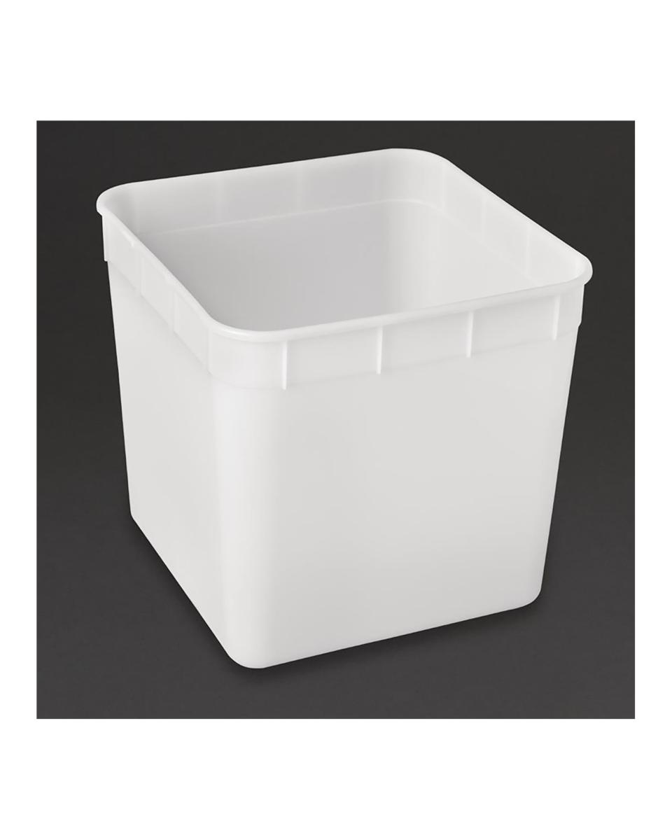 Eiscremebehälter - 10 Liter - 10 Stück - H 23,5 x 23,5 x 23 cm - DA572