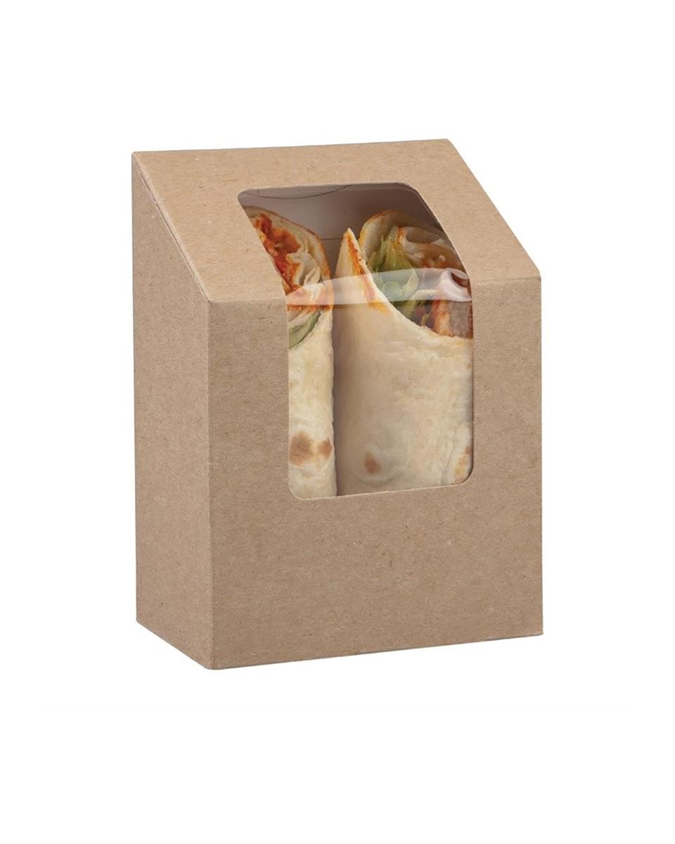 Einweg-Wrap-Boxen - 500 Stück - H 9 x 5 x 9 cm - Colpac - FA378