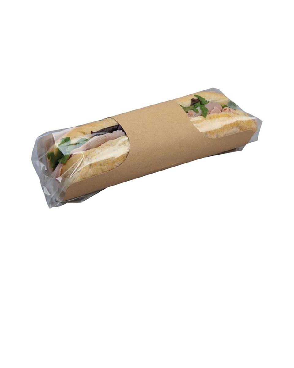 Einweg-Baguette-Verpackung - 500 Stück - 21 cm - Colpac - FA386