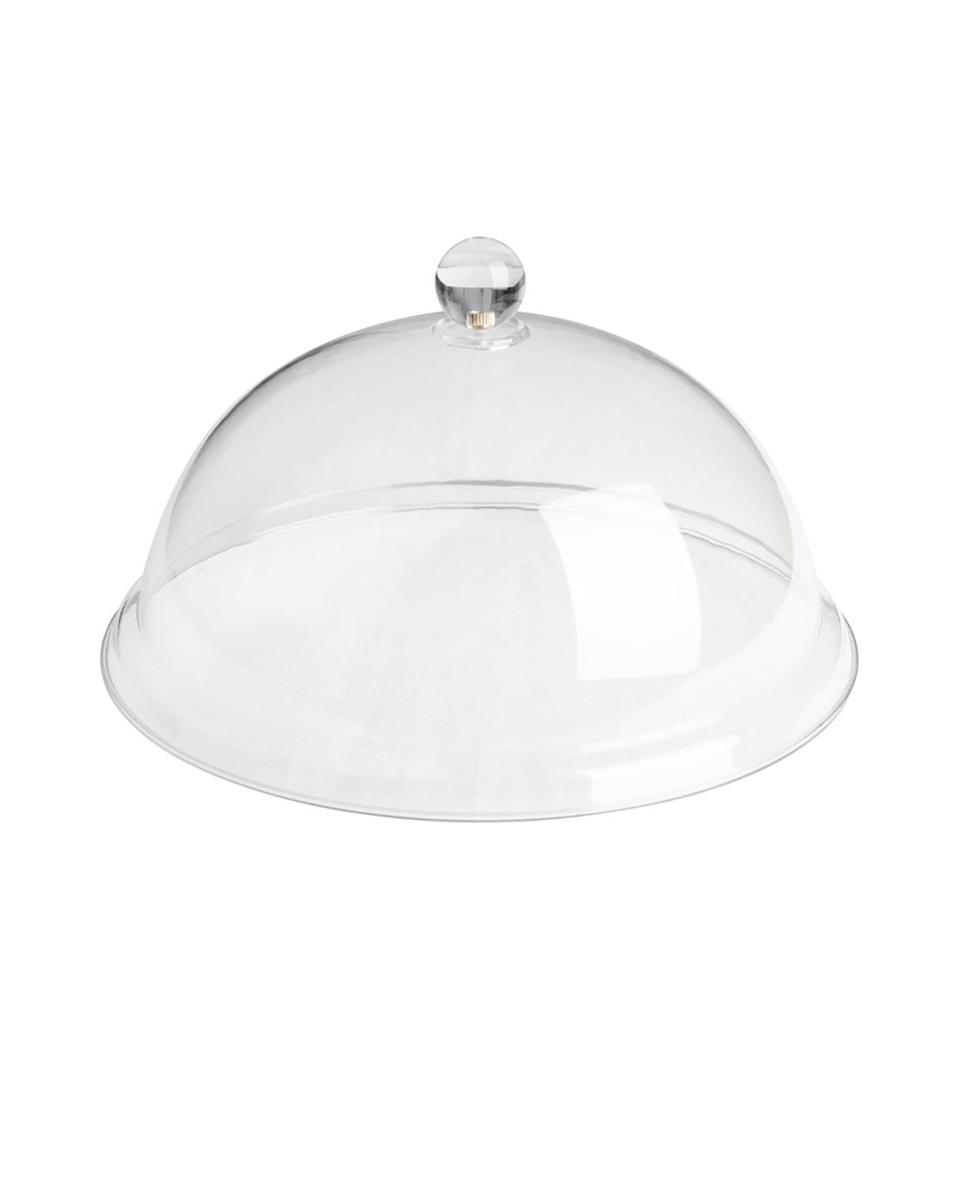 Cloche - H 11,5 x 26 x 26 cm - Polycarbonat - Olympia - FE471