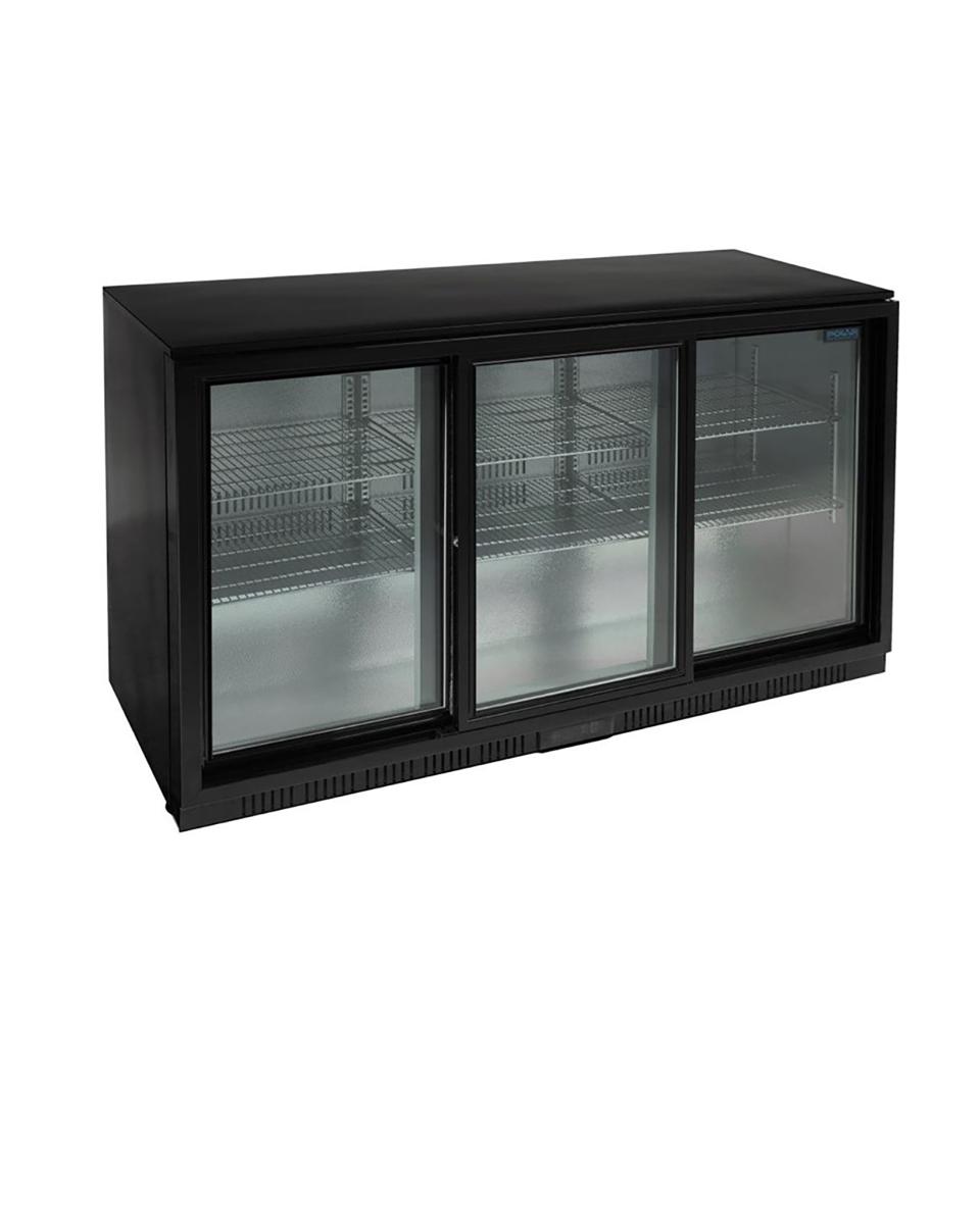 Kühlschrank Glastür - 320 Liter - H 85 x 135 x 52 cm - 350 W - 230 V - Polar - GL013