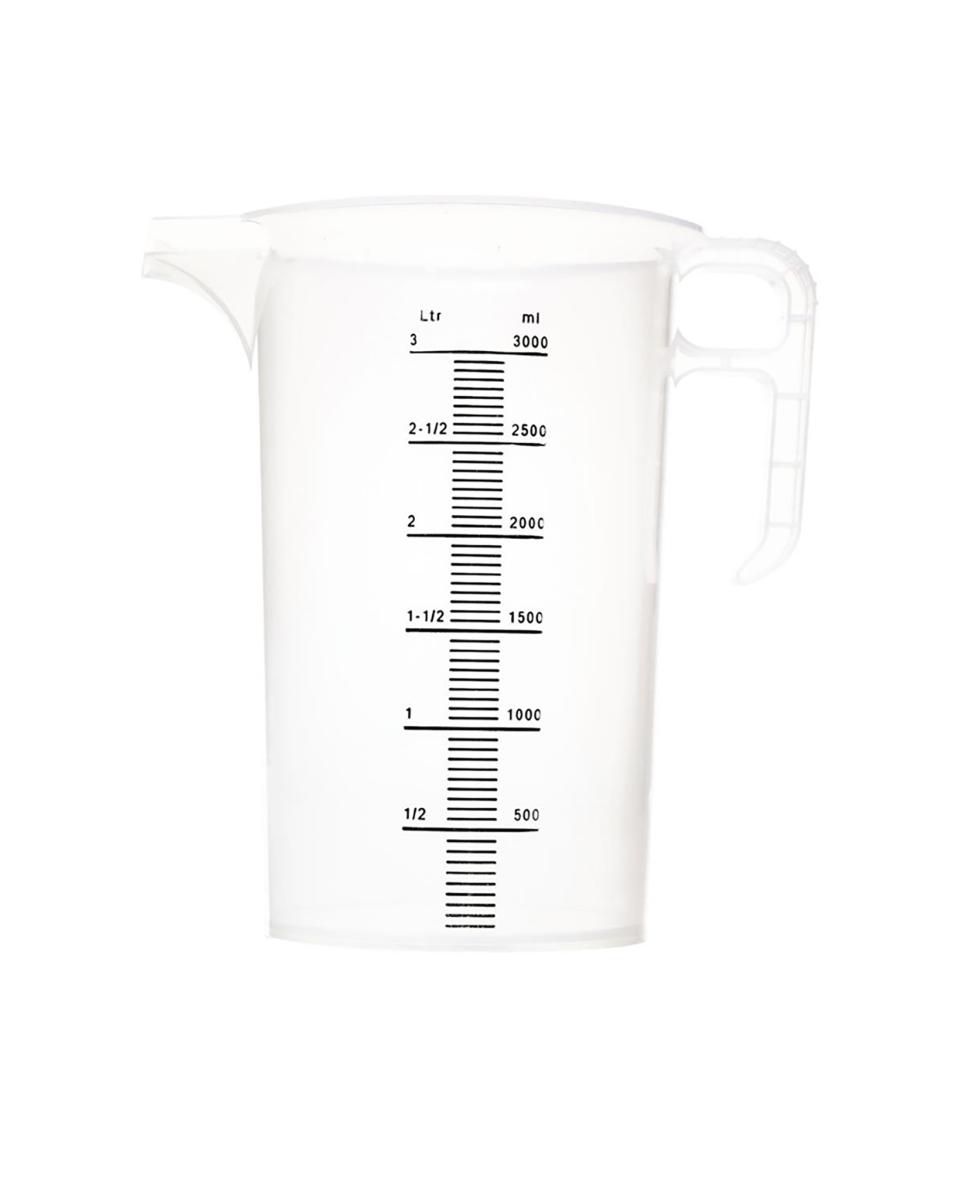 Messbecher - 3 Liter - H 24,9 x 17,4 x 17,4 cm - FD328