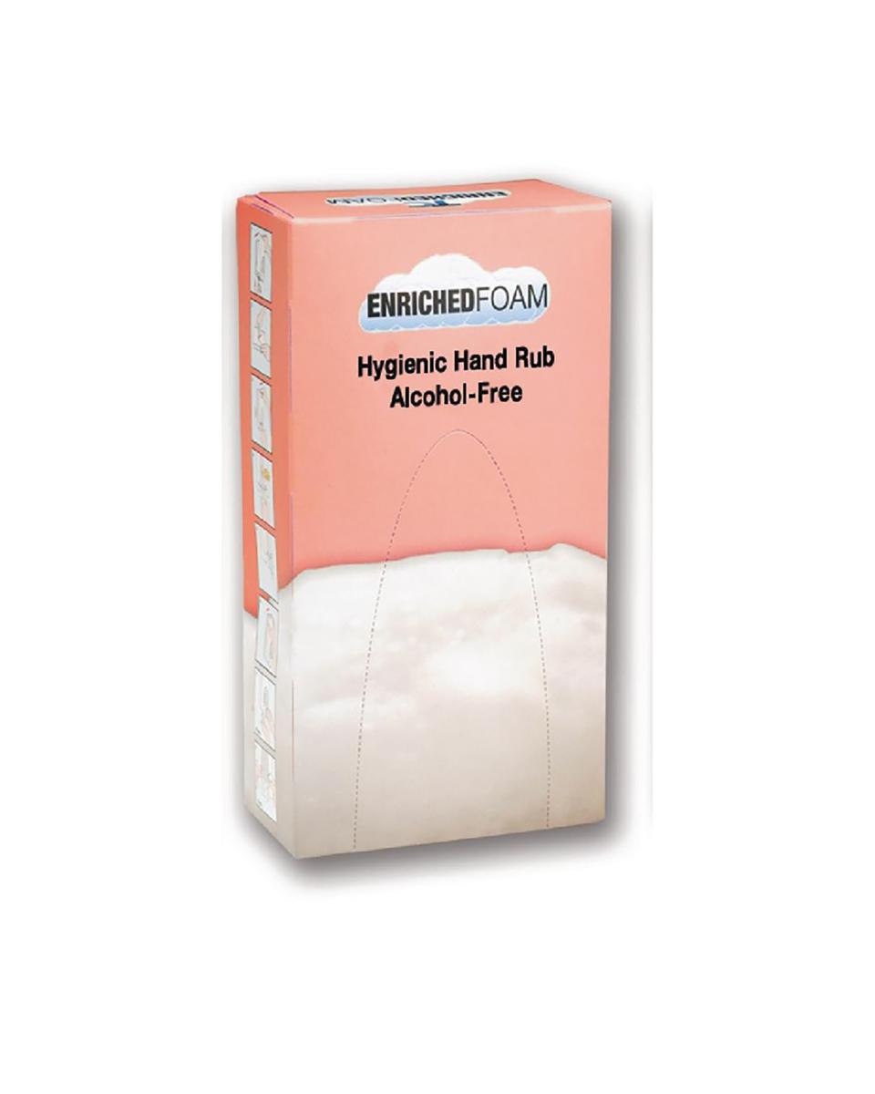 Nachfüll-Handreiniger - Schaum - 75% Alkohol - 6 Stück - H 2.1001 x 0.57 x 1.1001 cm - Rubbermaid - FN391