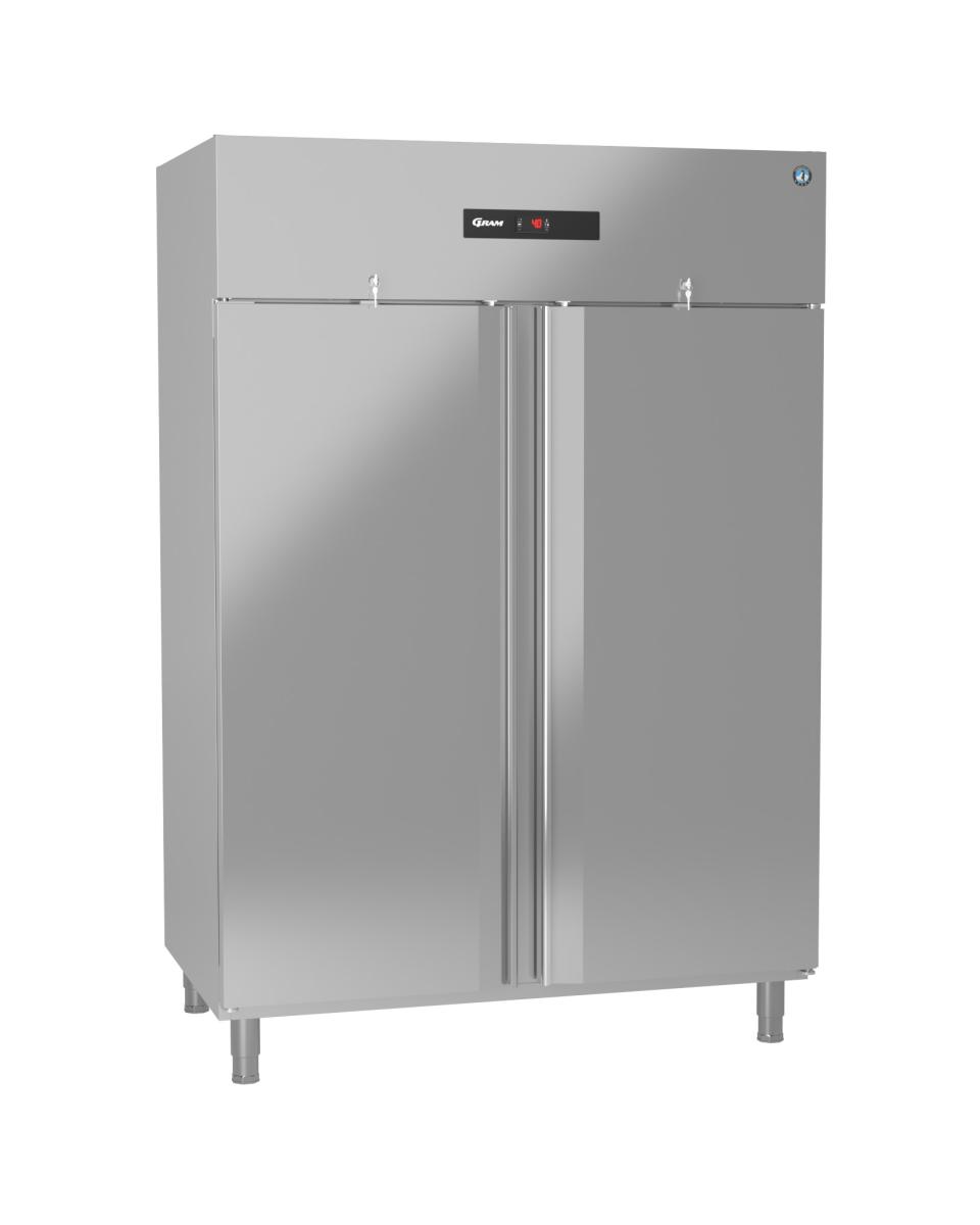 Kühlschrank - 1200 Liter - 2 Türen - Edelstahl - Gramm - Advance 140 - K 140-4 L