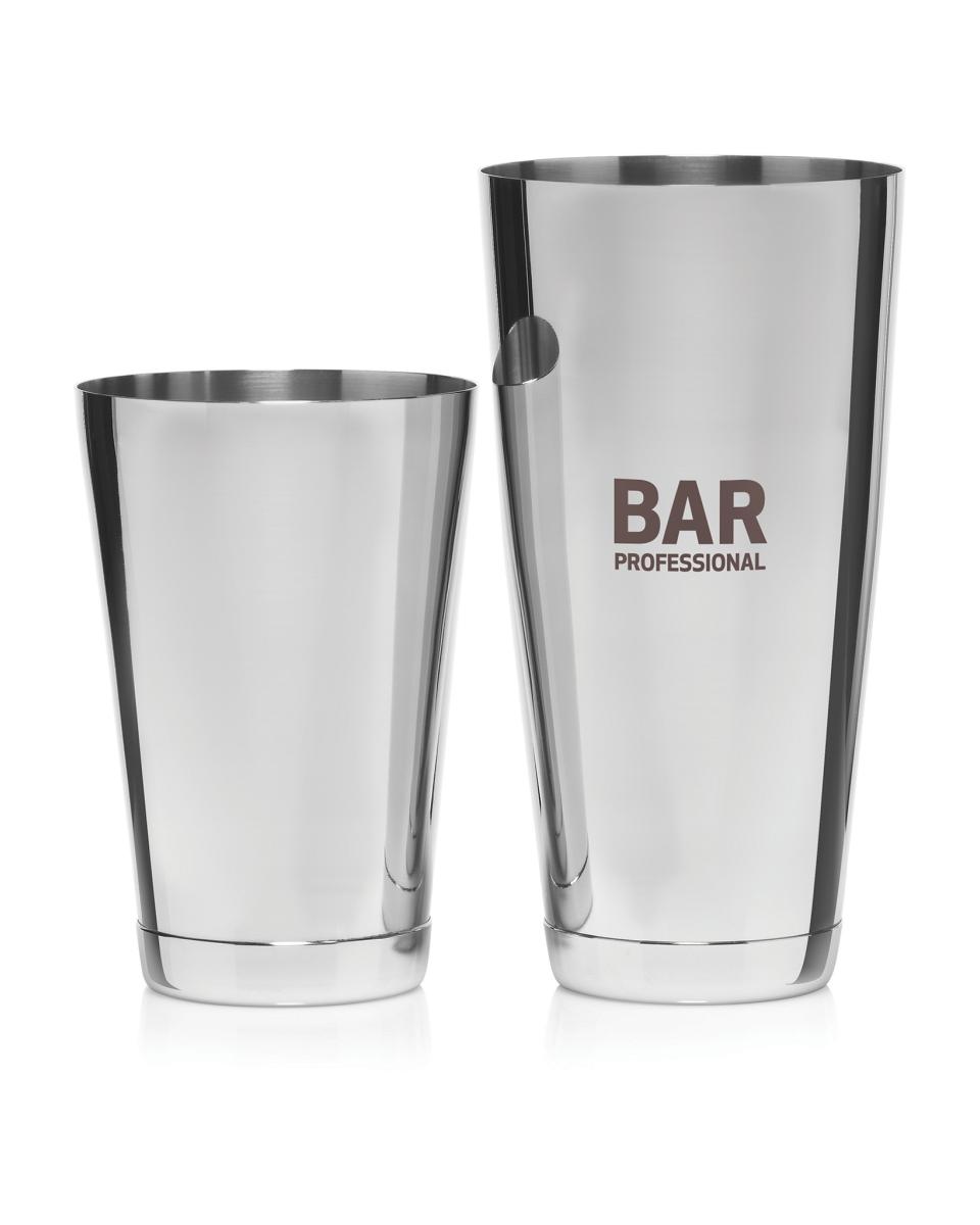 Boston-Shaker – 800 ml – Edelstahl – Bar Professional – CSBR800