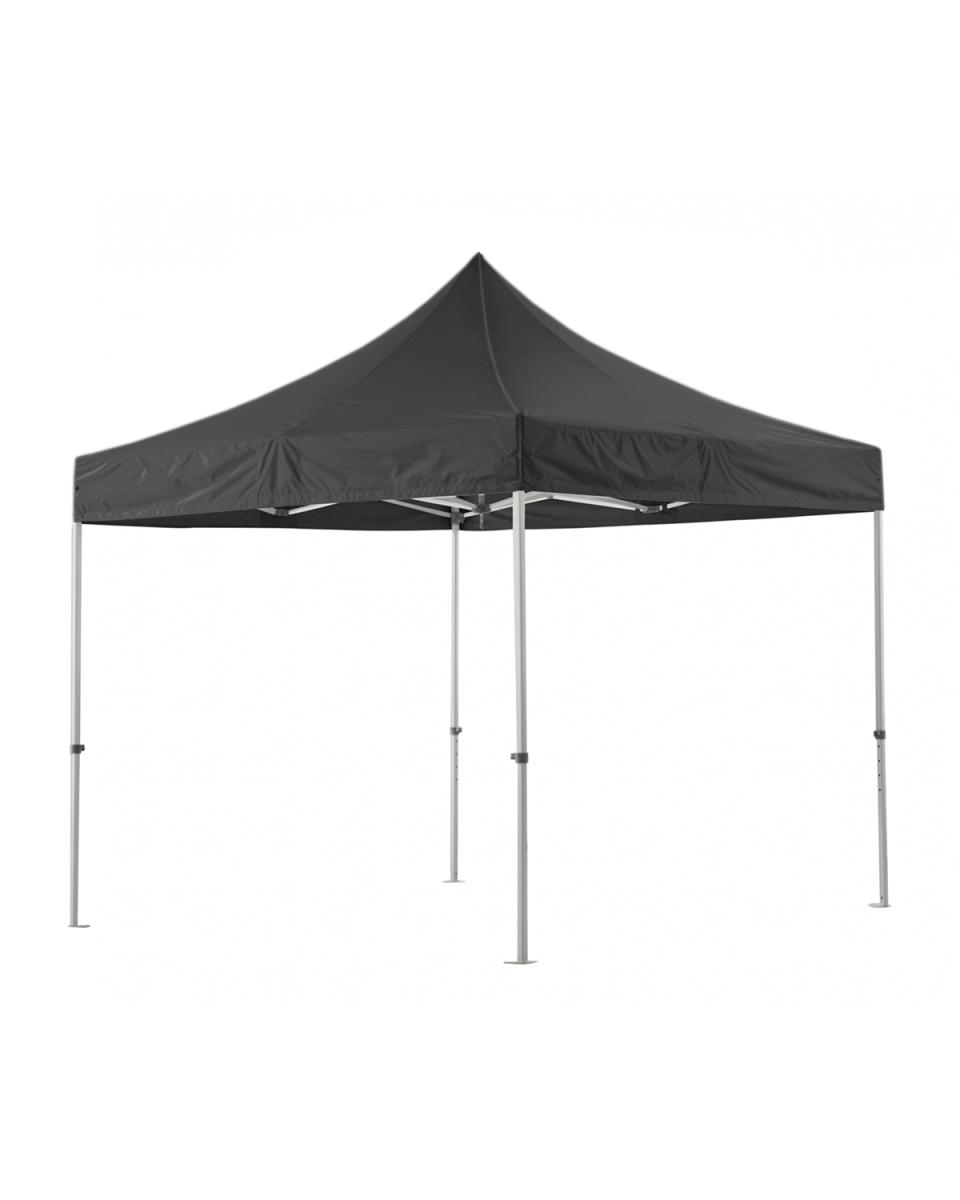 Party Klappzelt - 400 x 600 cm - schwarz