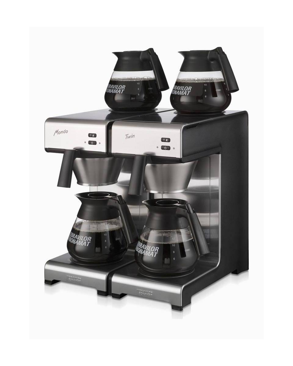 Schnellfilter-Kaffeemaschine - Mondo Twin - 36 Liter - Bravilor - 8.010.030.31002