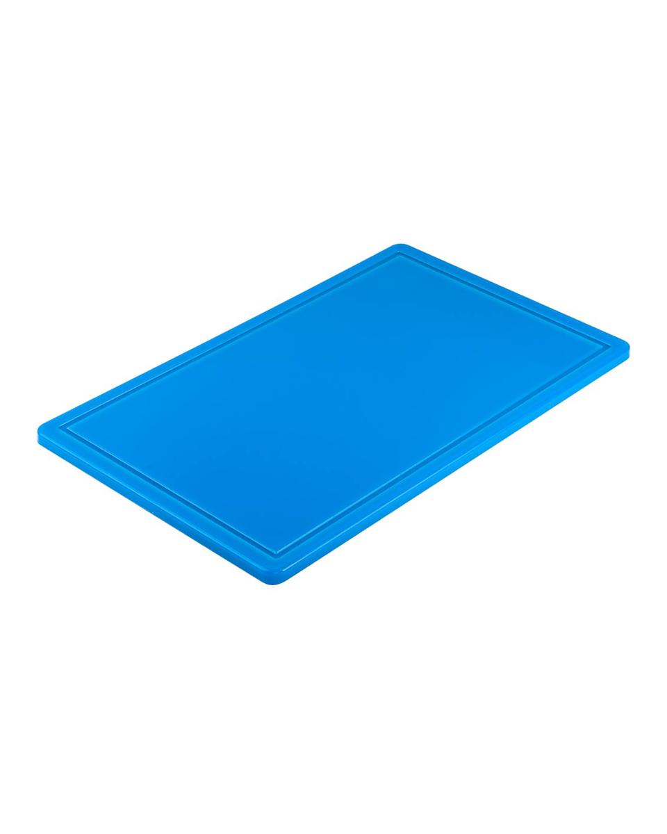 Schneidebrett - 1/1 GN - HACCP - Blau - Promoline