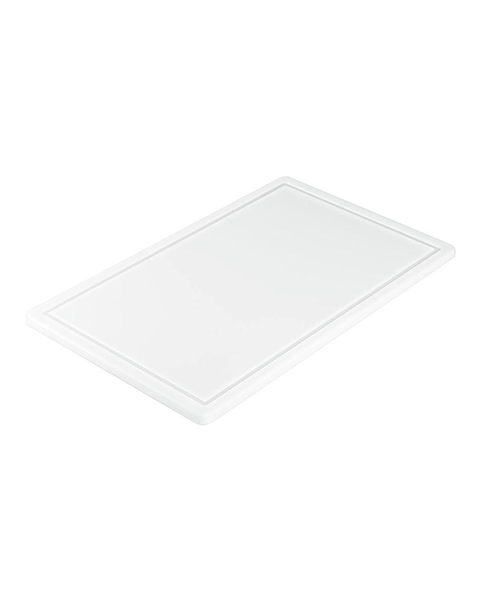 Schneidebrett - 1/1 GN - HACCP - Weiß - Promoline