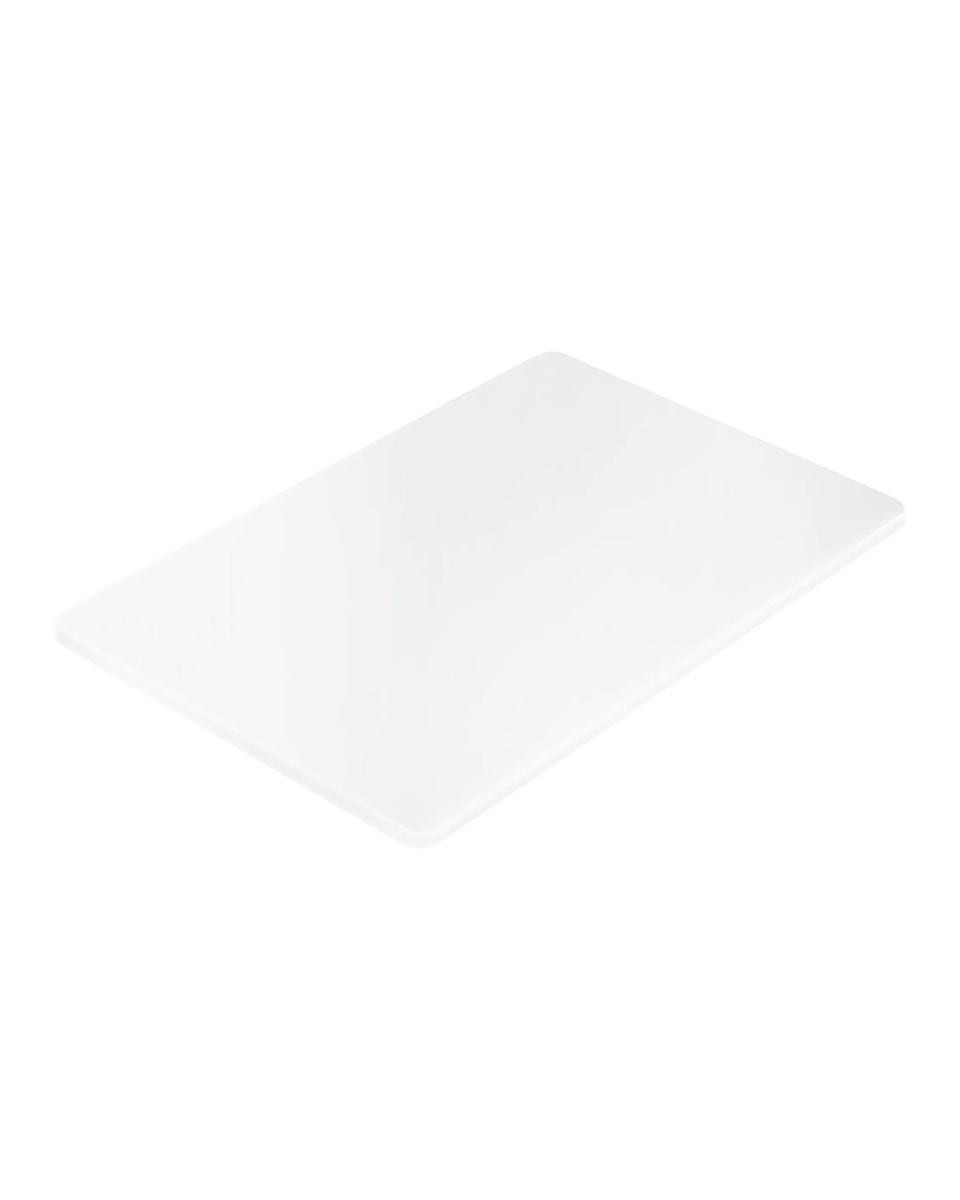 Schneidebrett - 45 x 30 cm - HACCP - Weiß - Promoline