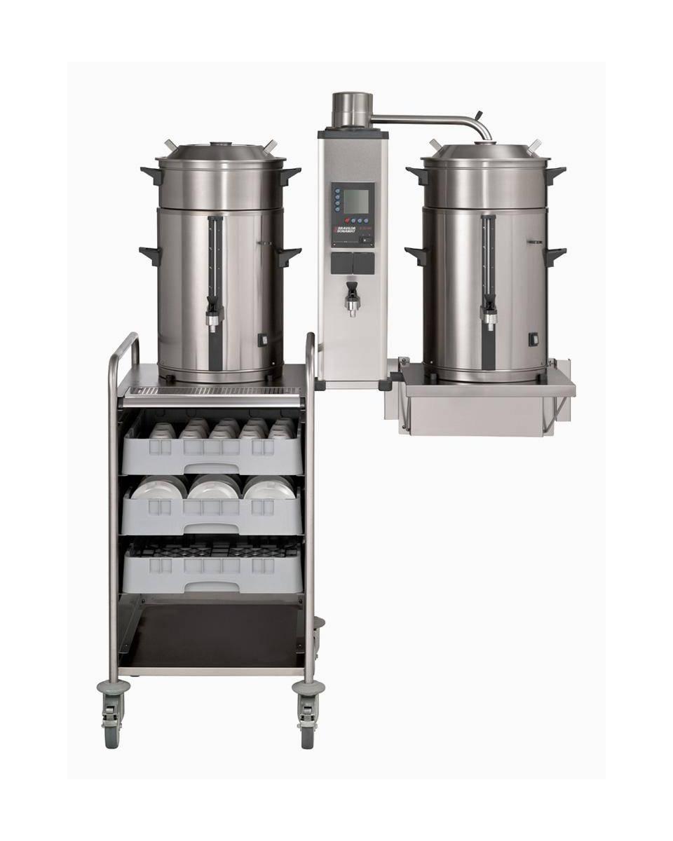Rundfilter-Kaffeemaschine - 2 x 10 Liter - B10 W - Bravilor - 4.212.601.110