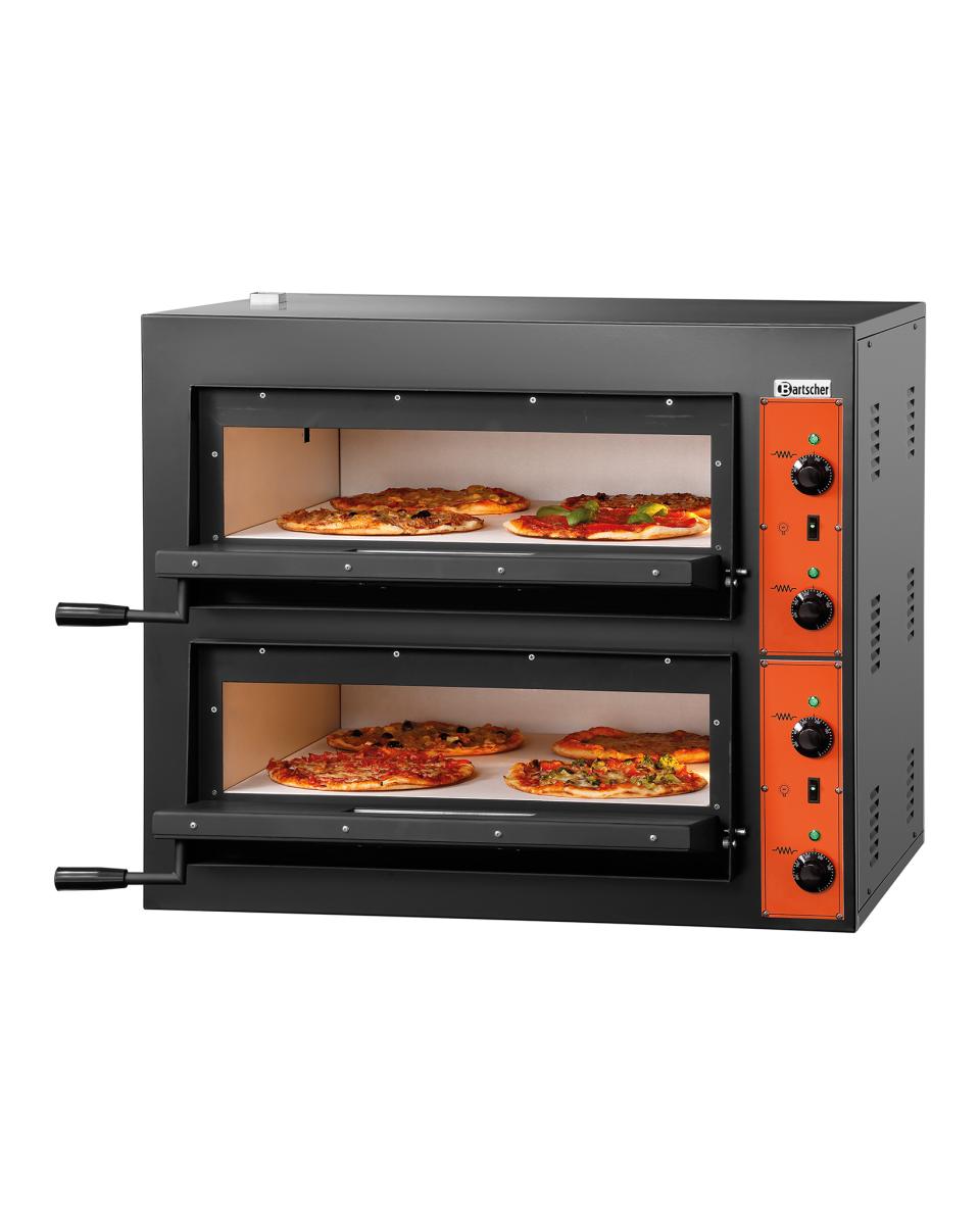 Pizzaofen - 8 x Ø 30 cm - H 76 x 89 x 86 - Bartscher - 2002020