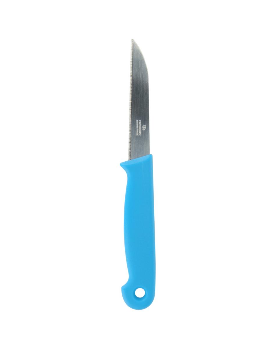 Gemüsemesser-Set - 4 Stück - 4 Farben - Promoline