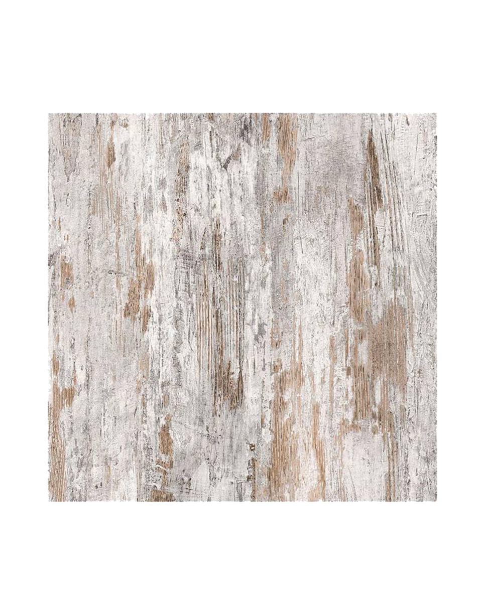 Tischplatte - 80 x 80 cm - White Wash - Quadrat - Promoline