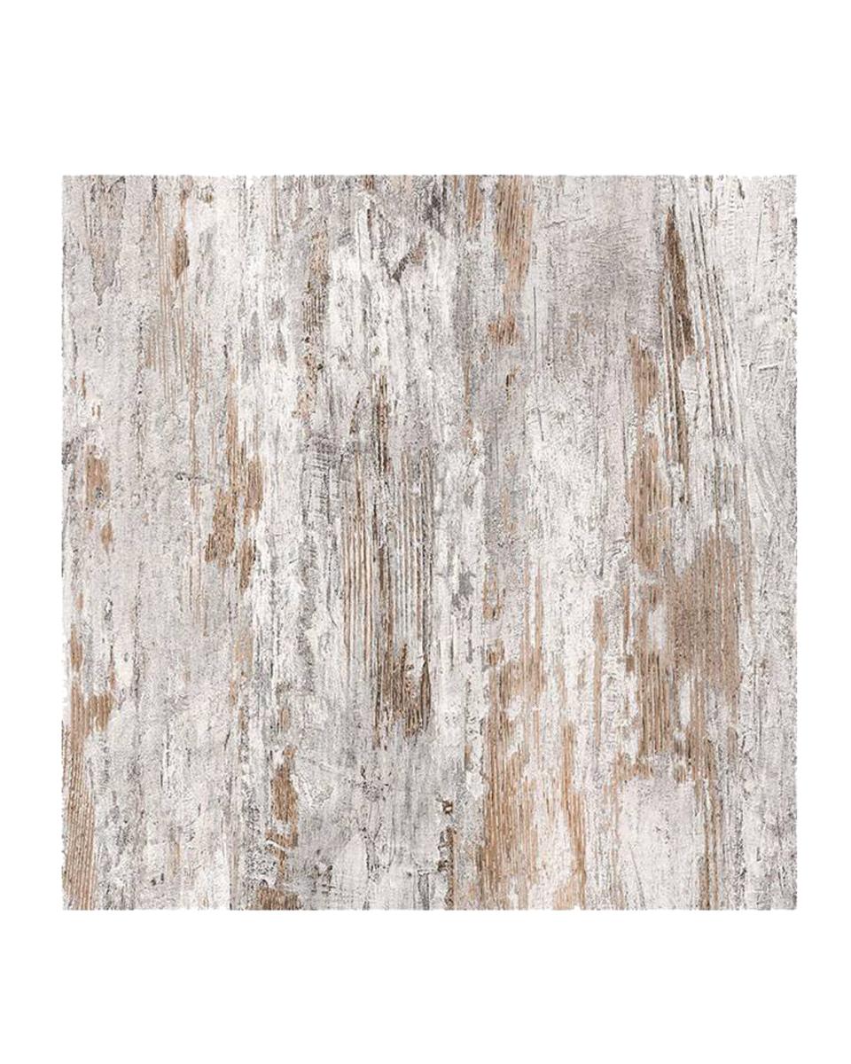 Tischplatte - 120 x 80 cm - White Wash - Rechteck - Promoline