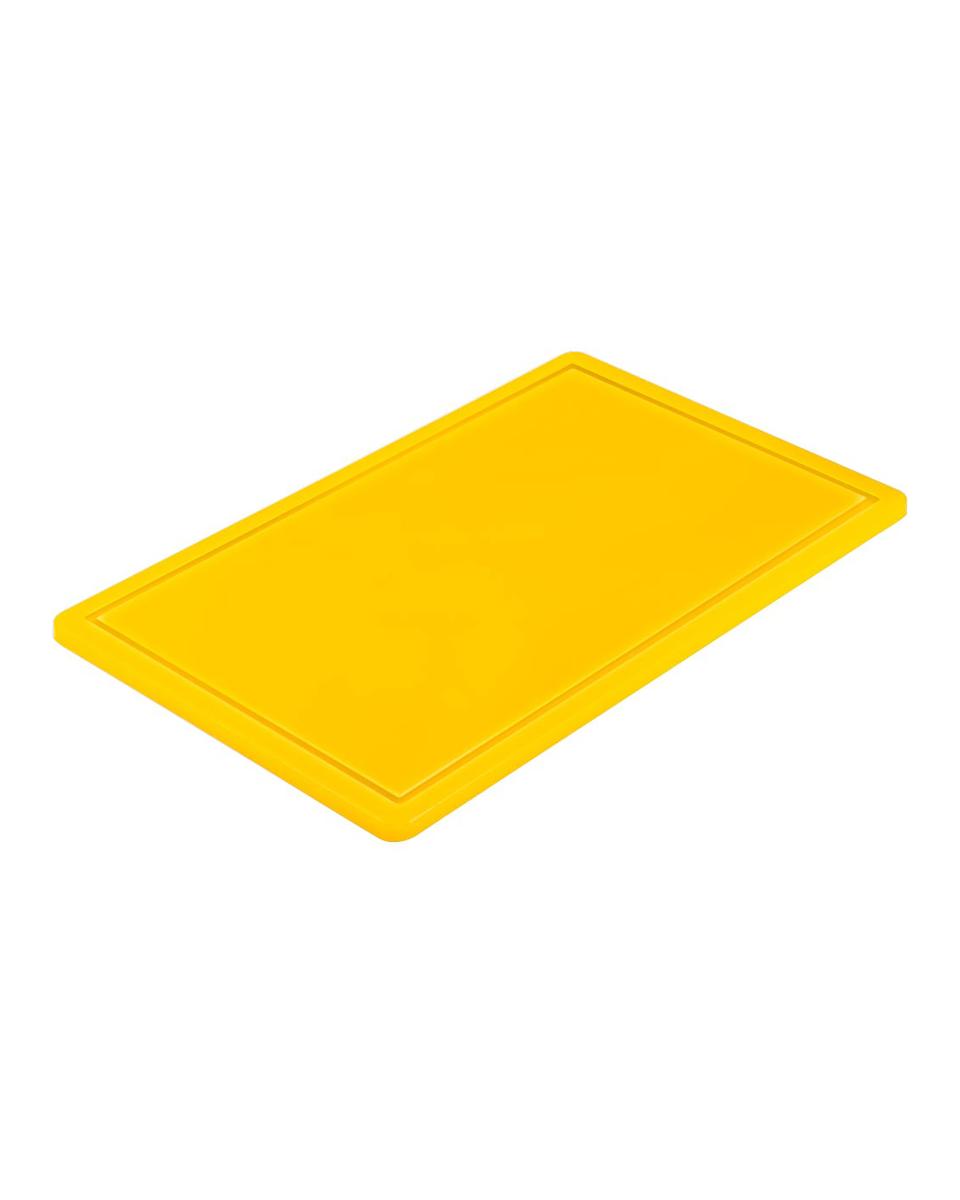 Schneidebrett - 1/1 GN - HACCP - Gelb - Promoline