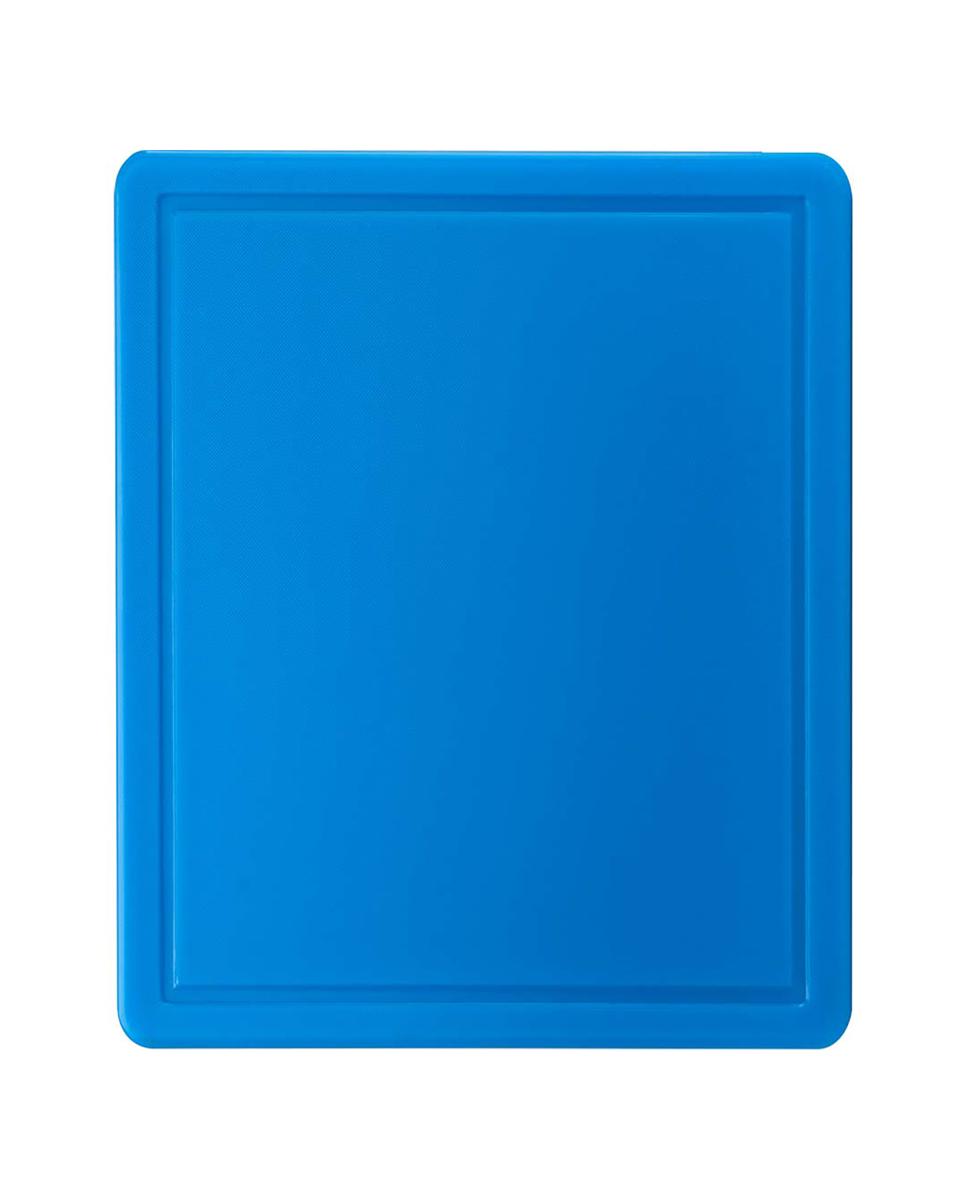 Schneidebrett - 1/2 GN - HACCP - Blau - Promoline