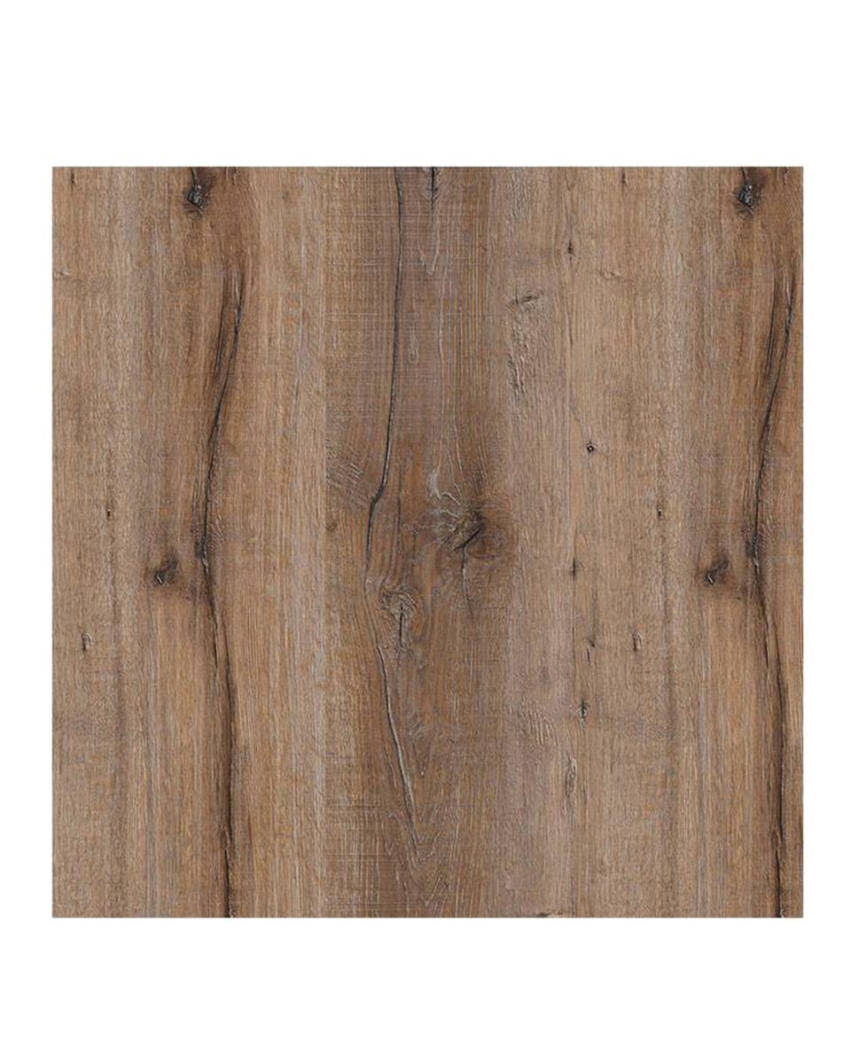 Tischplatte - 80 x 80 cm - Schloss Eiche Dunkel - Quadrat - Promoline