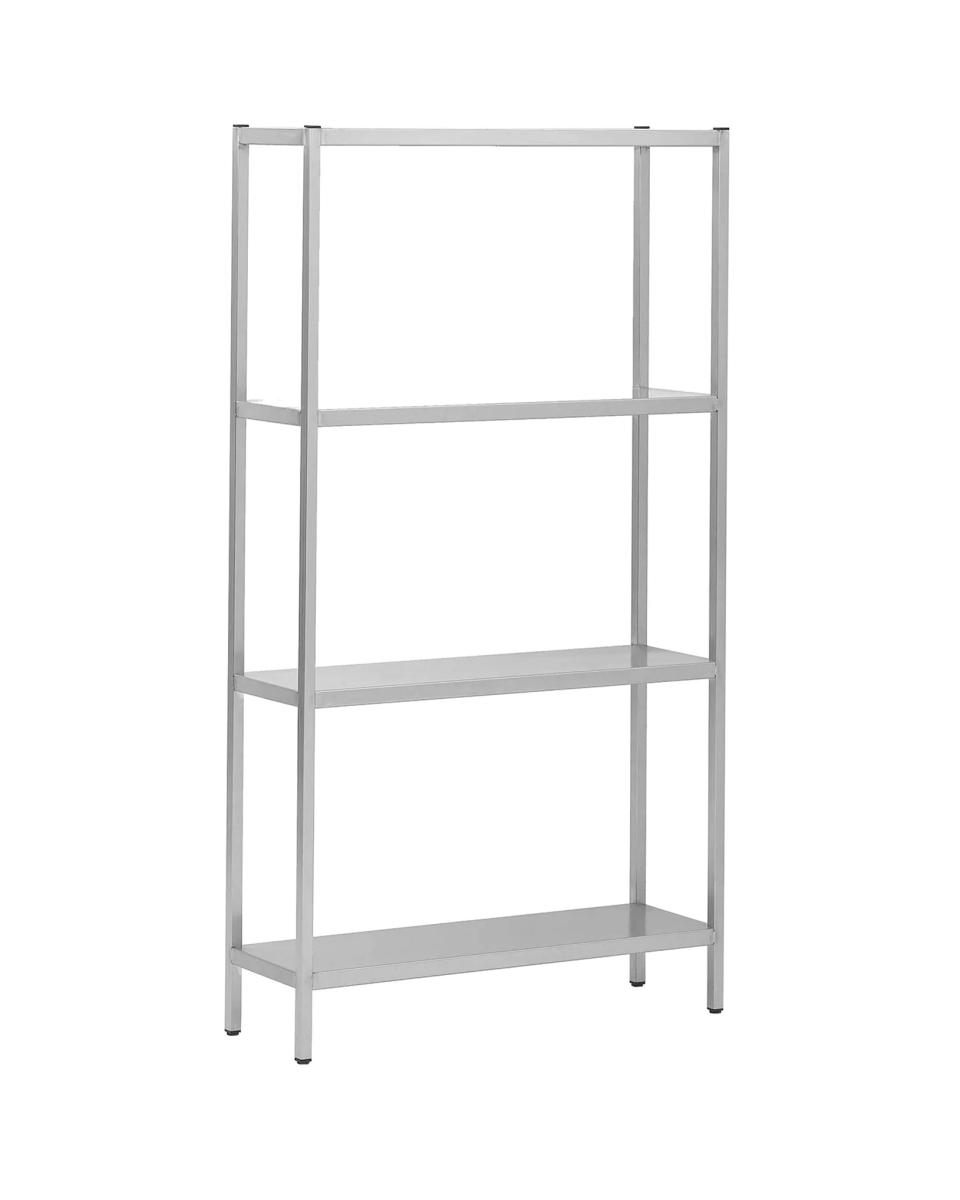 Edelstahlregal – 4 Ebenen – 180 cm hoch – G-Line