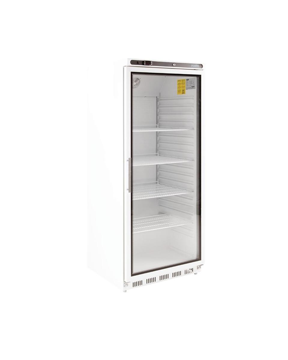 Kühlschrank Glastür - 600 Liter - 1 Tür - H 189,5 x 77,7 x 73,5 cm - 185 W - 230 V - Polar - CD088