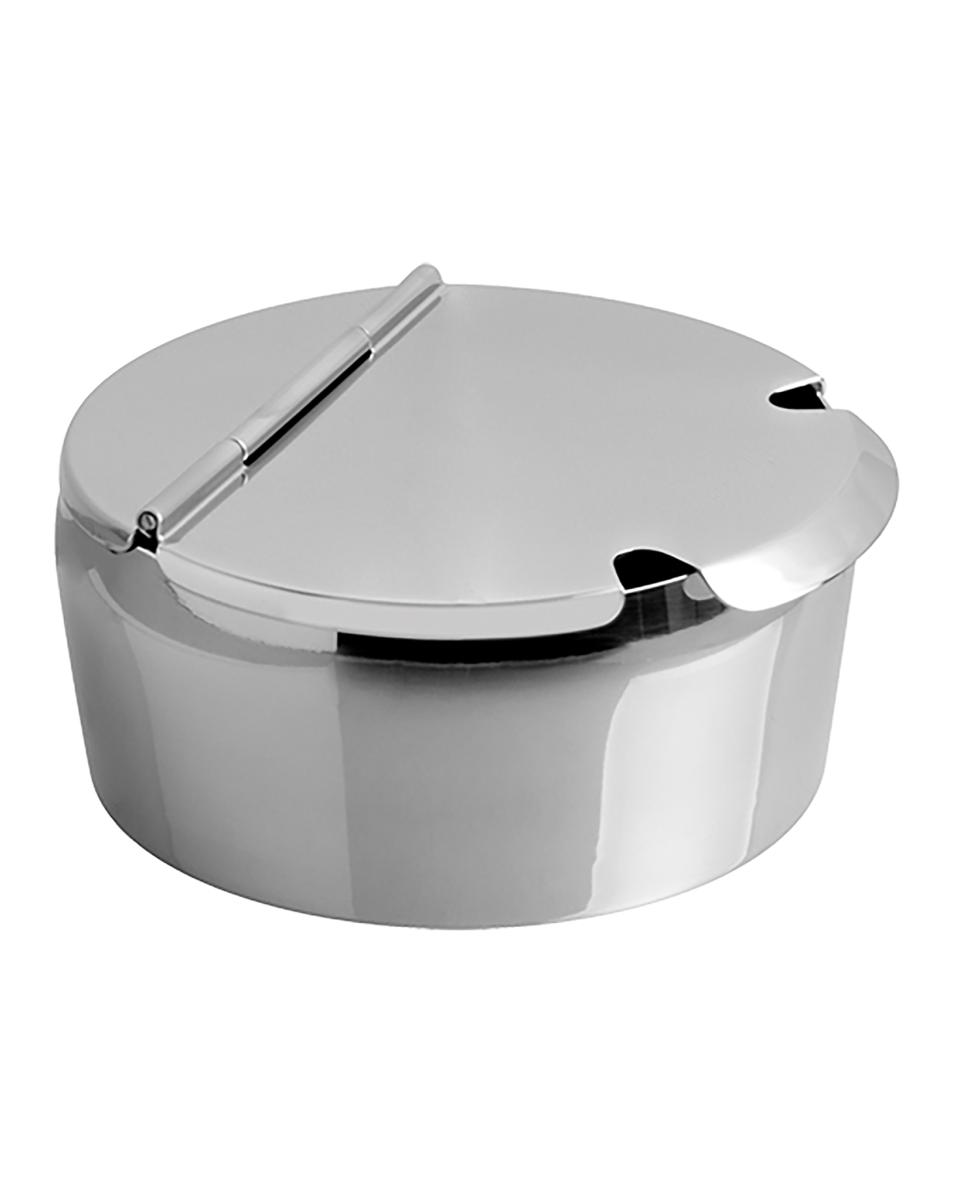 Zuckerdose – 0,3 kg – Ø14 cm – Edelstahl – 067100
