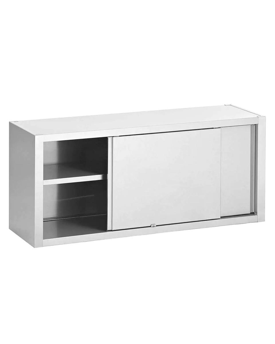 Hängeschrank aus Edelstahl - Schiebetüren - G-Line
