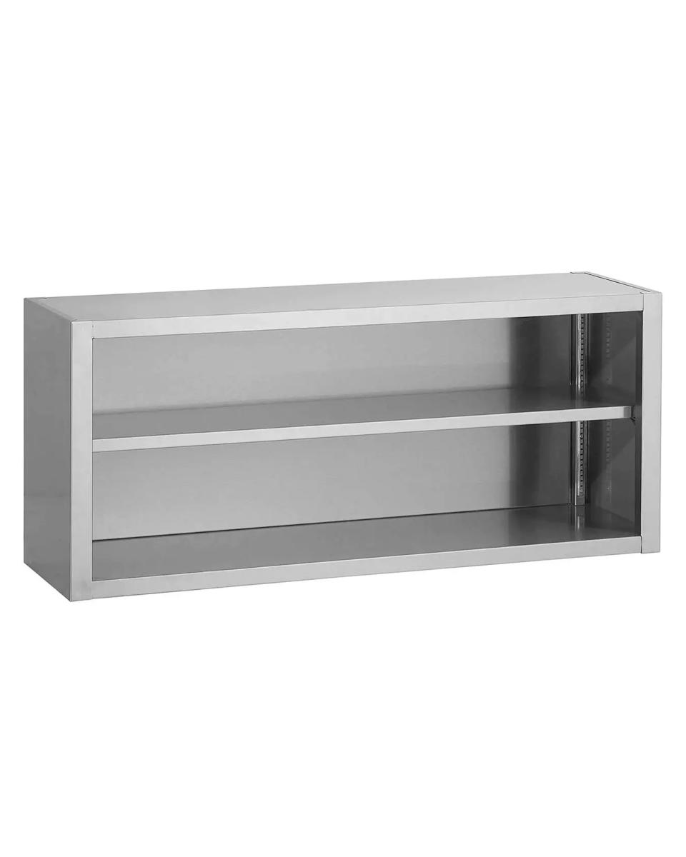 RVS Wandkast - Zonder deuren - Gastro