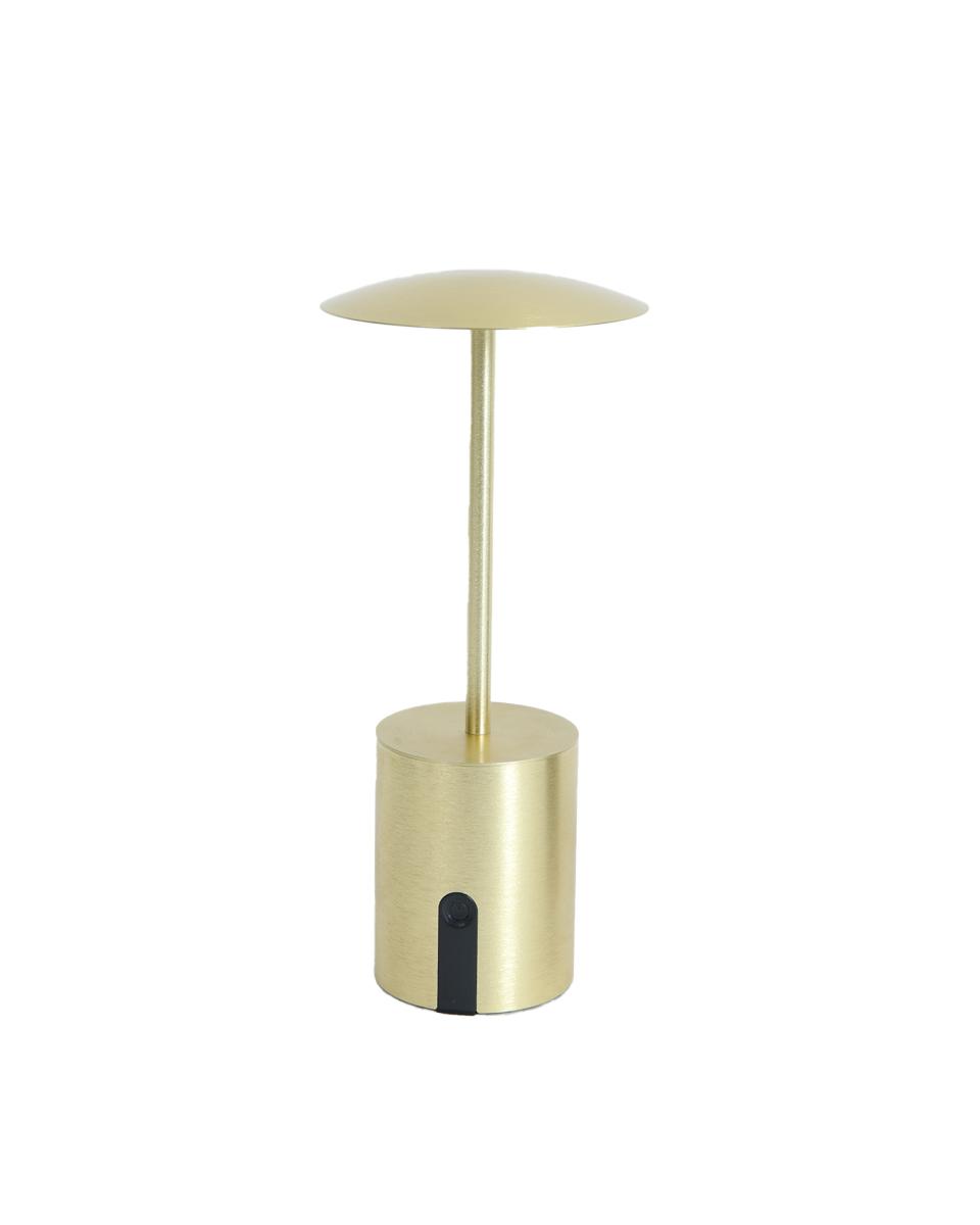 Terrassentischlampe - Paraguas - LED - Gold - Promoline