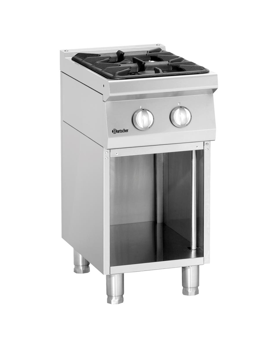 Gasherd - 2 Brenner - Bartscher - 2851021