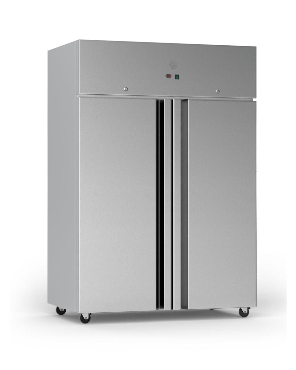 Gastro Kühlschrank - 1200 l - 6 Einstellbare Regale (2/1 GN) - auf Rädern -  inkl. Regale - Maxima