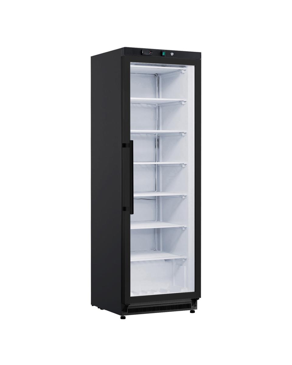 Gefrierschrank-Glastür – 400 Liter – Schwarz – 1 Tür – Promoline – G-Line