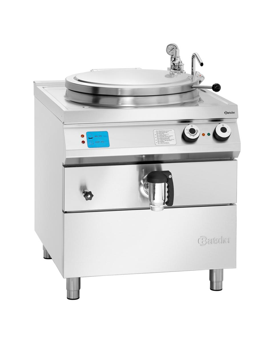 Elektrischer Kochkessel – Indirekte Heizung – 100 Liter – Bartscher – 296910