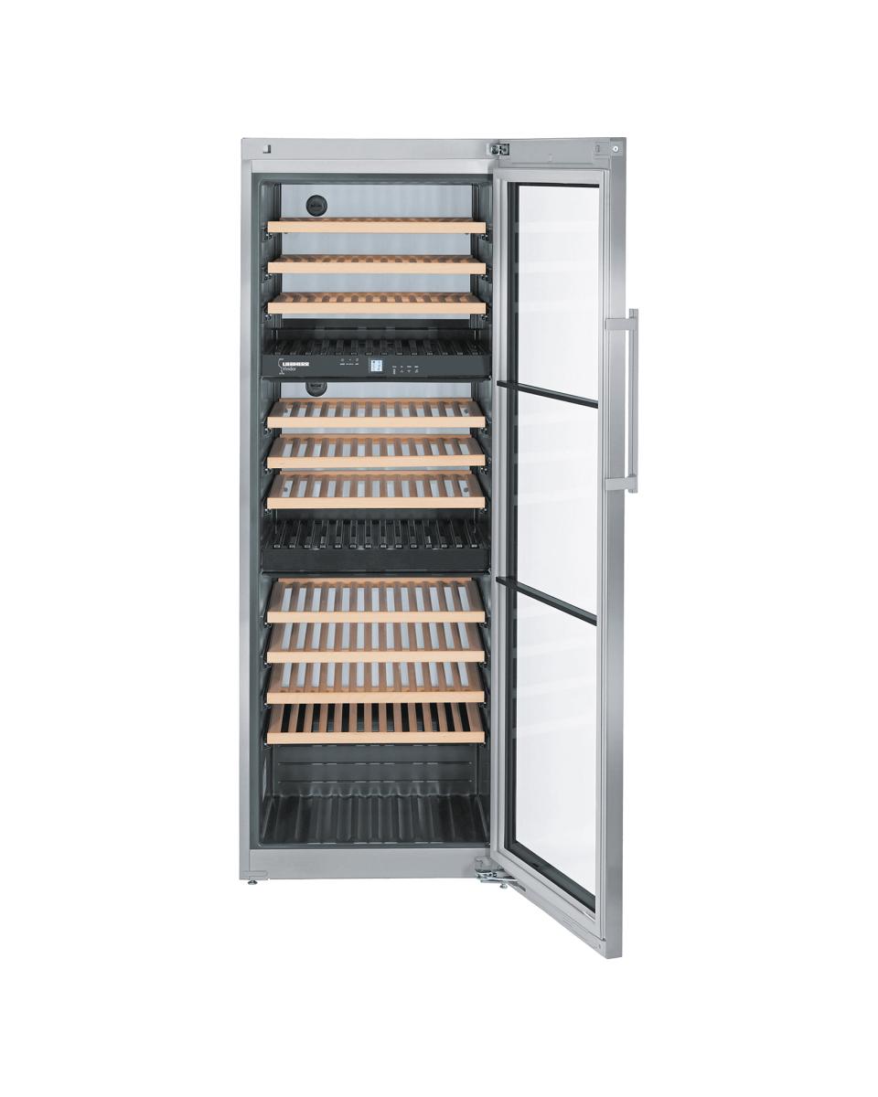 Wijnklimaatkast - 503 Liter - 3 zones - Zilver - Liebherr - Vinidor - WTes 5872-22