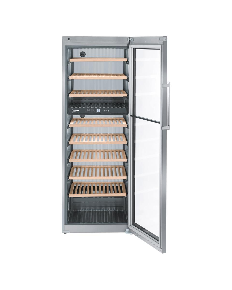 Wijnklimaatkast - 521 Liter - 2 zones - Zilver - Liebherr - Vinidor - WTes 5972-22