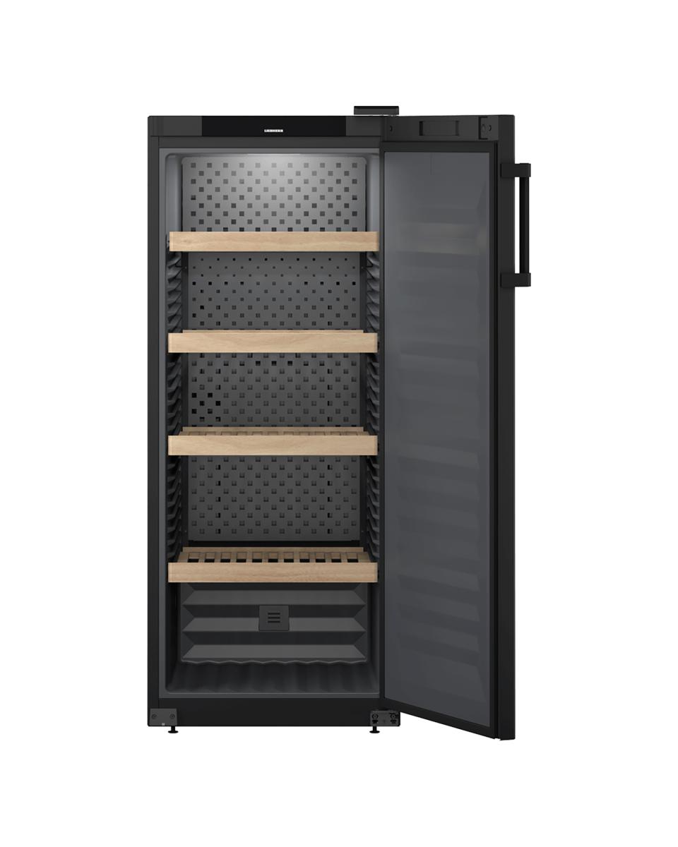 Wijnklimaatkast - 322 Liter - 1 zone - Zwart - Liebherr - GrandCru - WSbl 4601-20