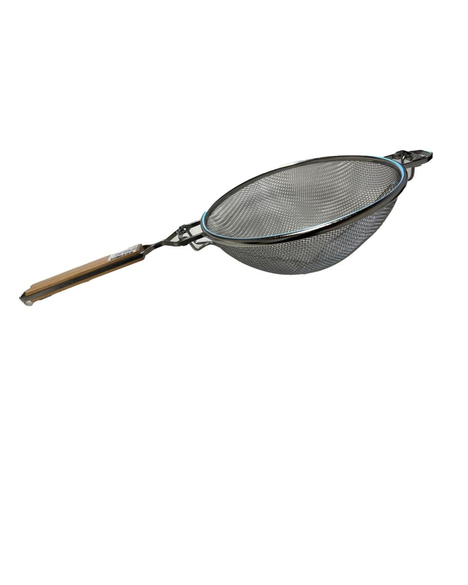 Passiersieb – Ø26 CM – Edelstahl – Holzgriff – Promoline