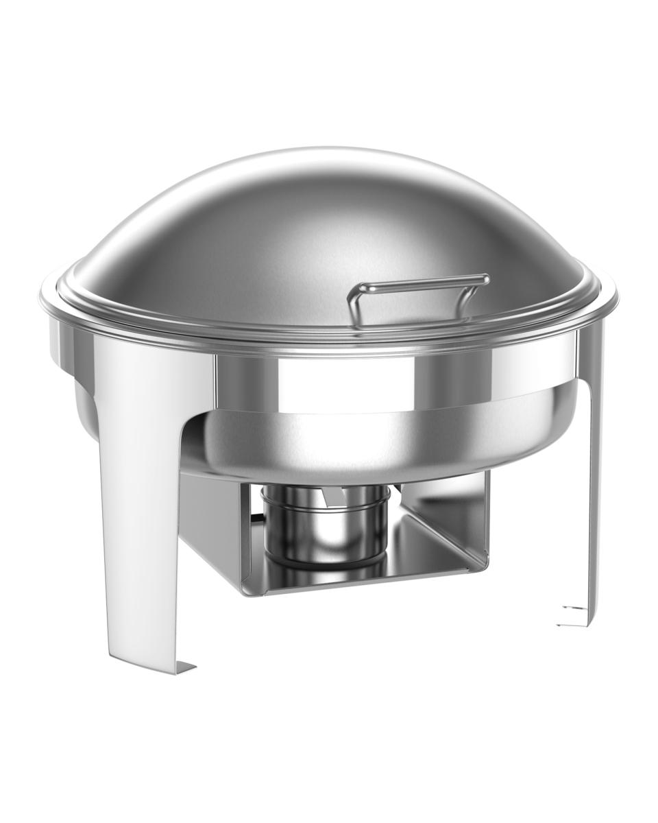 Chafing Dish - Edelstahl - 6 Liter - Rund - Promoline