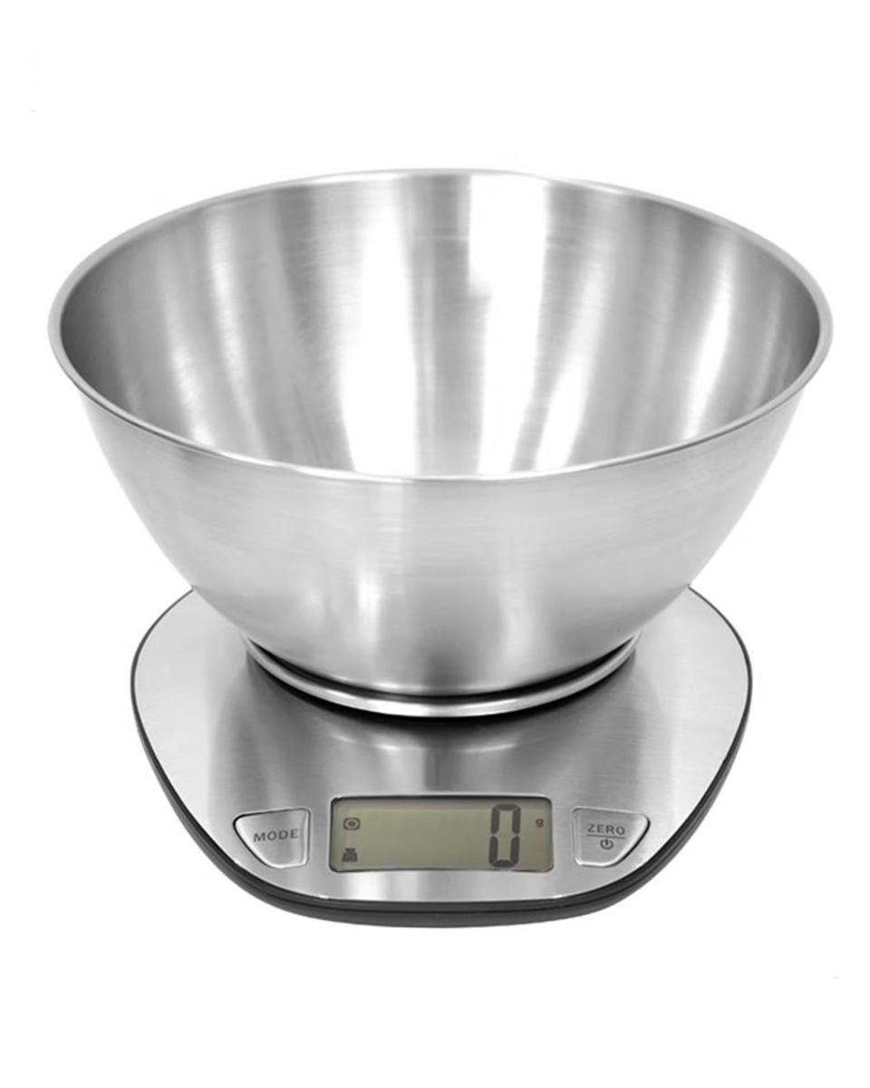 Waage - Digital - Edelstahl - 5 KG - Promoline