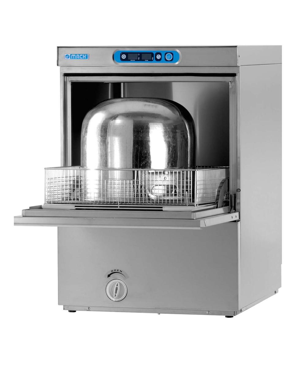 Topf-Geschirrspüler Frontlader – Digital – Doppelwandig – Niedriges Modell – 400 V/230 V – Mach – UT 850.23 AP