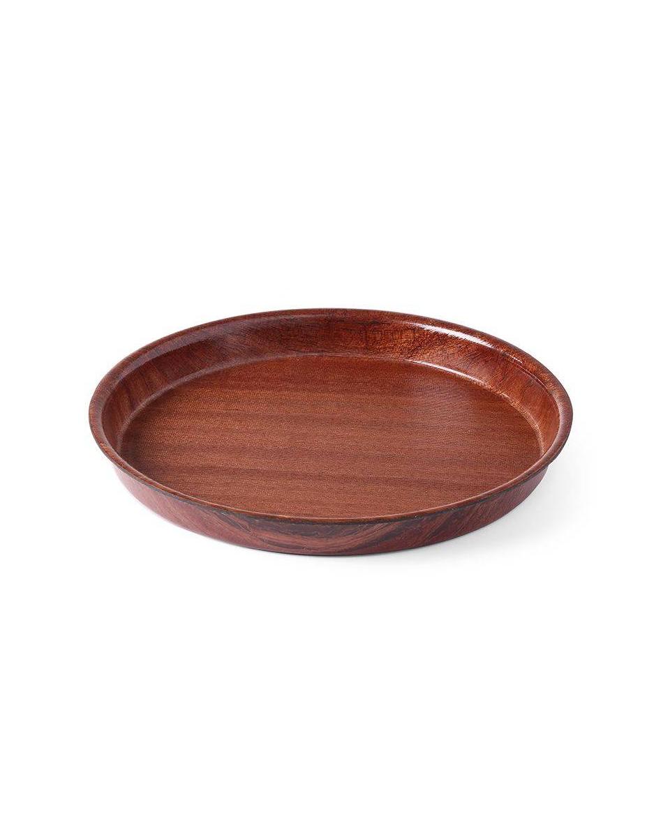 (NICHT VERFÜGBAR) Tablett - Holzoptik - Anti-Rutsch - 36 cm - G-Line