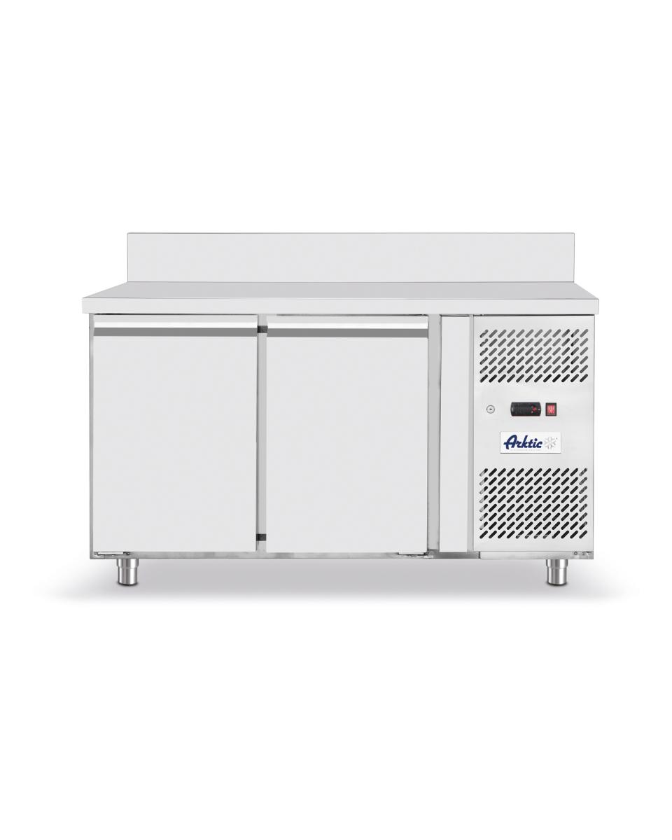 Kühltisch mit 2 Türen Profi Line 280L - Edelstahl - H 85 x 70 x 136 cm - Hendi - 232064