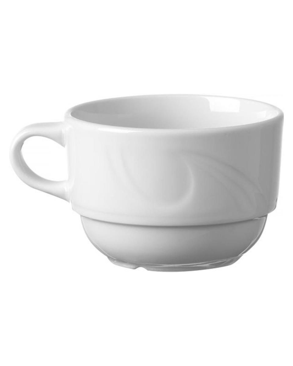 Cappuccino-Tasse - 12 Stück - Karizma - Porzellan - 8,5 cm - Hendi - 798249