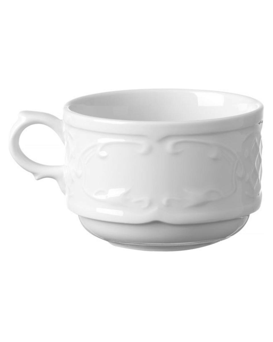 Kaffeetasse - 12 Stück - Flora - 180 ml - Hendi - 787144