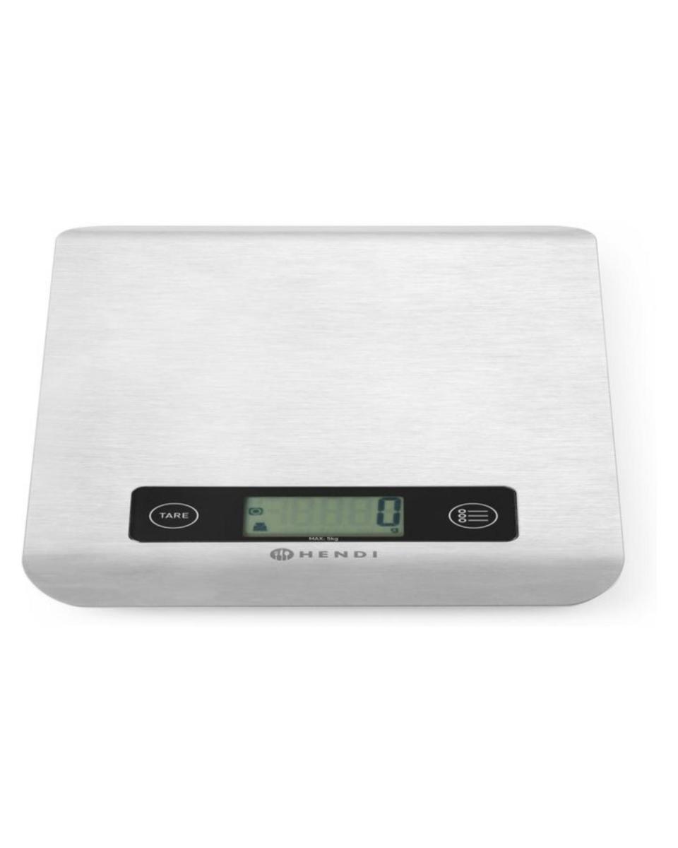 Küchenwaage - Max 5 kg - Hendi - 580226